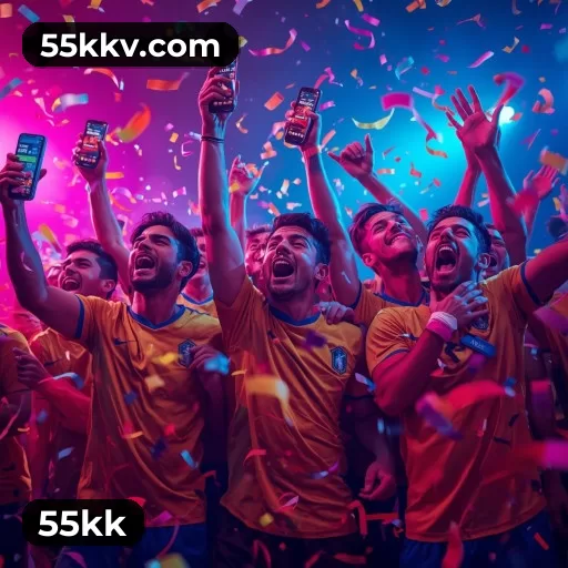 APP 55kk para iOS e Android com 187 mil downloads