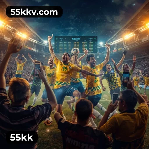 Seis modalidades de loteria 55kk com odds transparentes